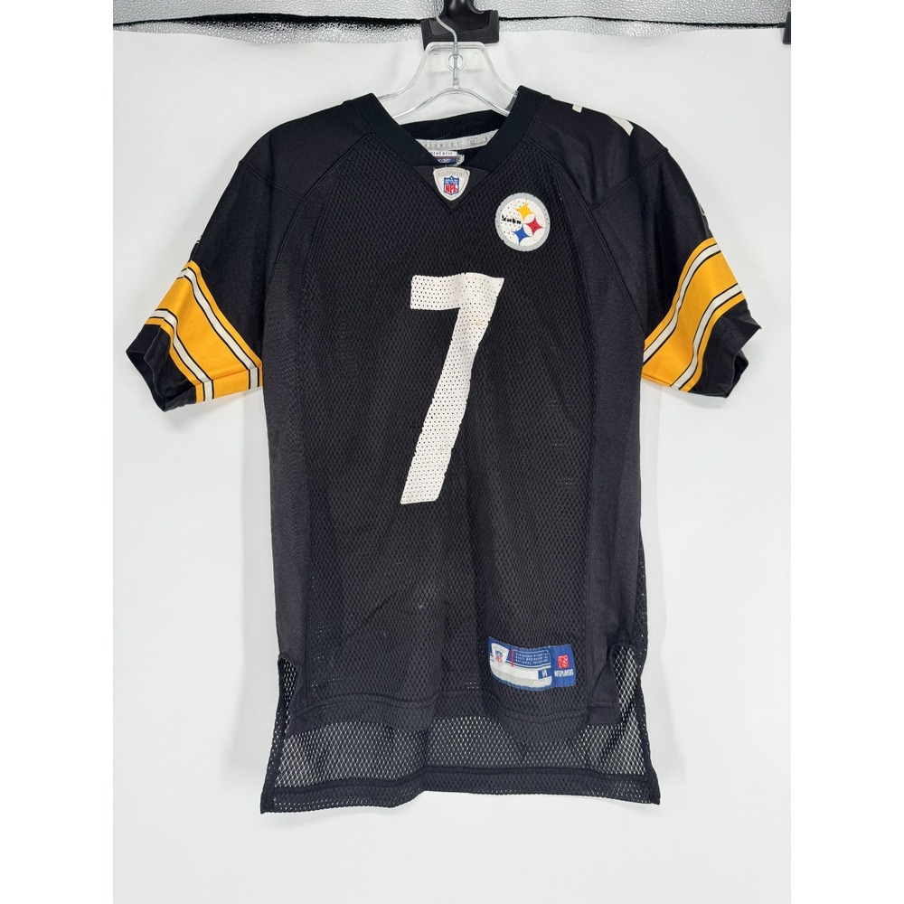 Reebok Ben Roethlisberger Pittsburgh Steelers Jersey Youth Kids Boys Medium NFL‎